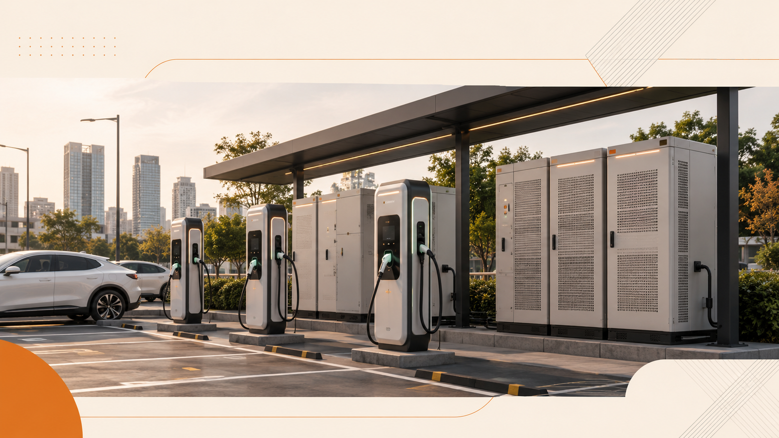 Public EV charger power modules banner